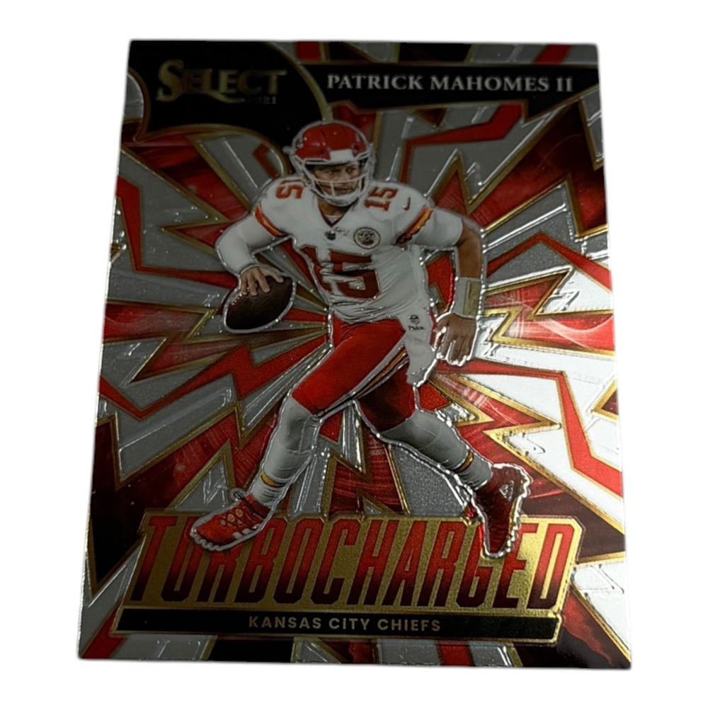 2021 Panini Select Turbocharged Patrick Mahomes II TUR-14 Kansas City Chiefs NFL